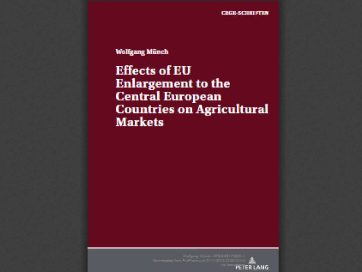 Effects of EU Enlargement to the Central European Countries on Agricultural Markets