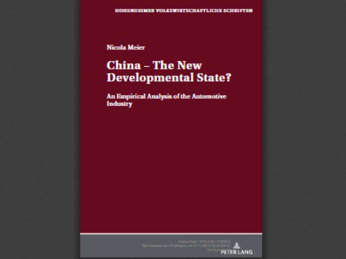 China – The New Developmental State?: An Empirical Analysis of the Automotive Industry