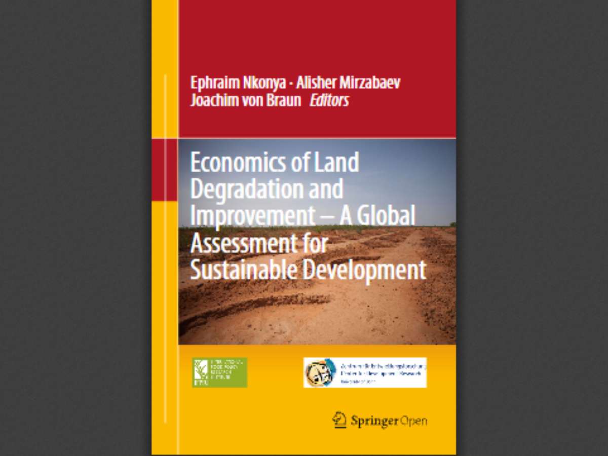 Economics of Land Degradation and Improvement – A Global Assessment for Sustainable Development