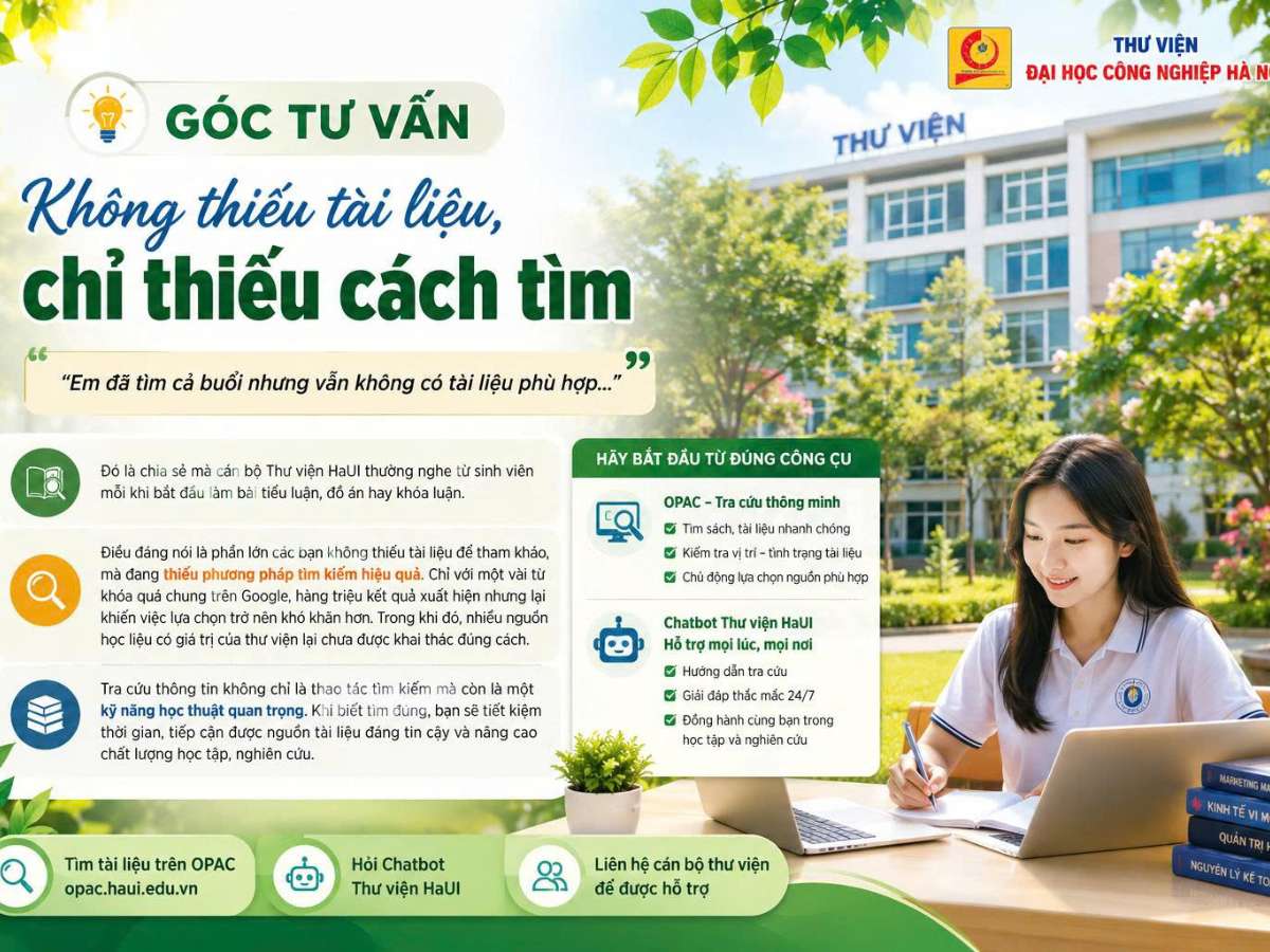 GÓC TƯ VẤN: Không thiếu tài liệu, chỉ thiếu cách tìm