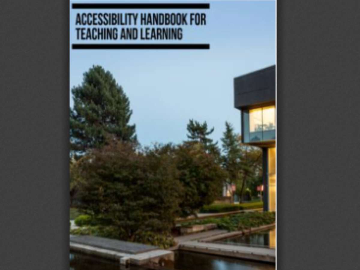 Accessibility Handbook for Teaching and Learning