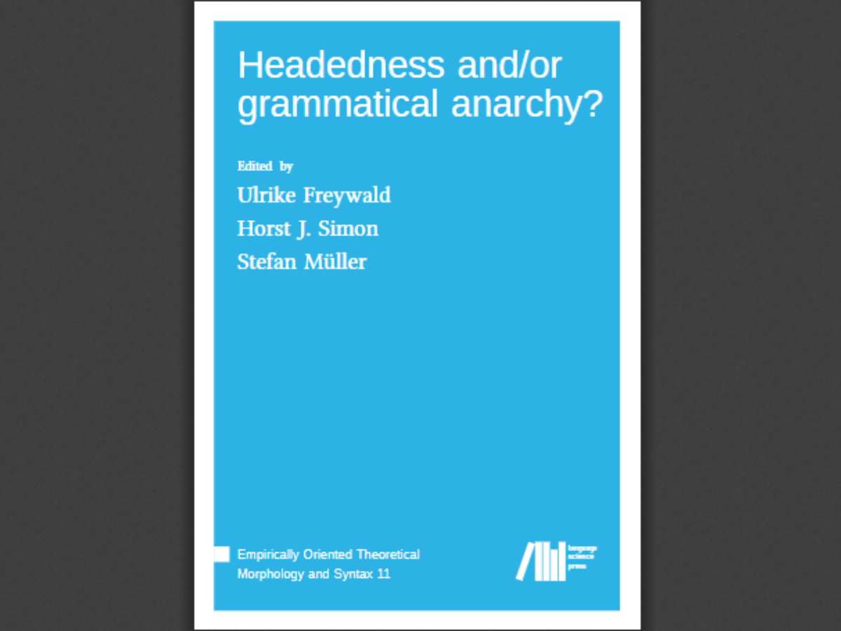 Headedness and/or grammatical anarchy?