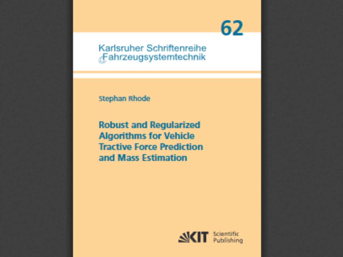 Robust and Regularized Algorithms for Vehicle Tractive Force Prediction and Mass Estimation