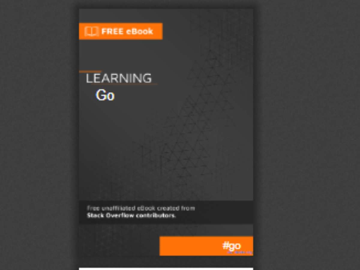 Learning Go