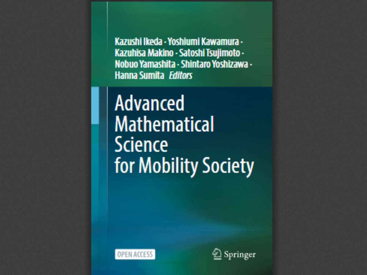 Advanced Mathematical Science for Mobility Society