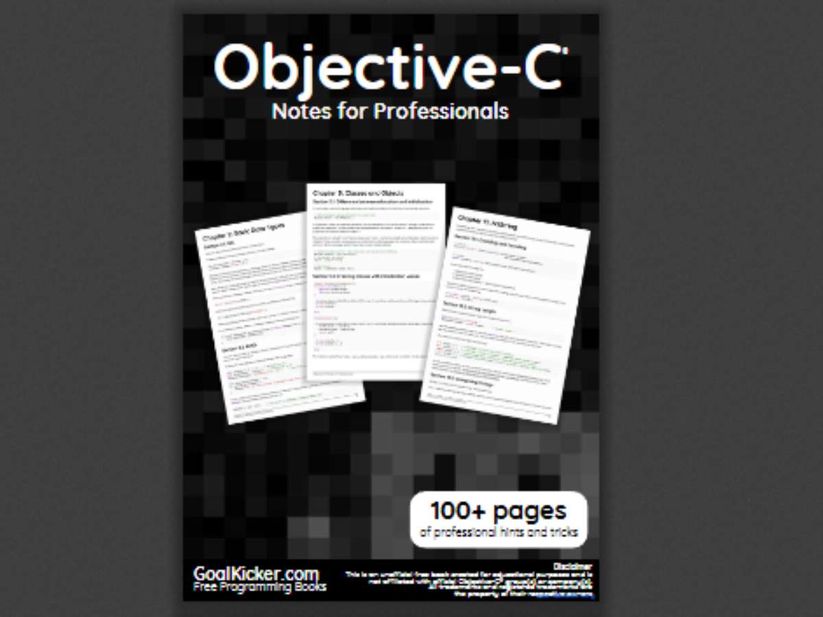 Objective-C Notes for Professionals