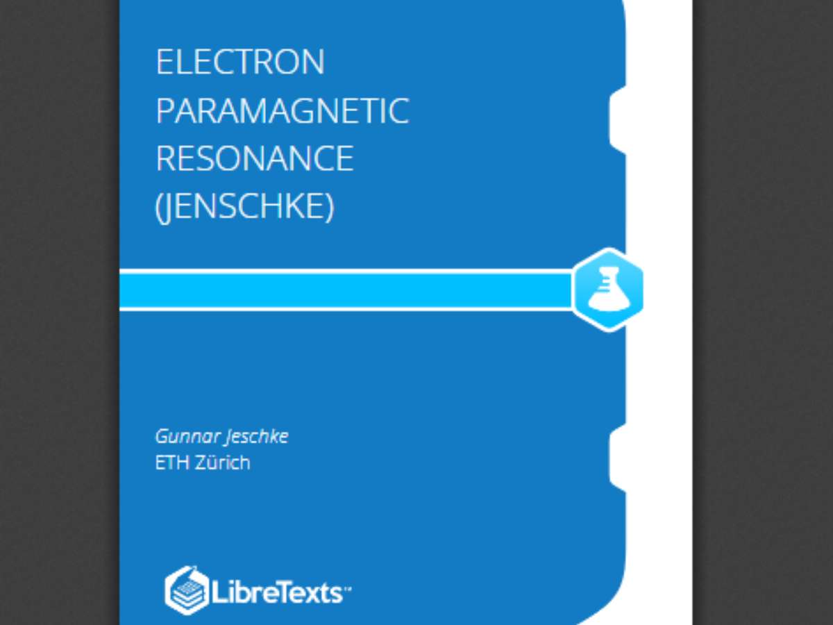 Electron Paramagnetic Resonance (Jenschke)