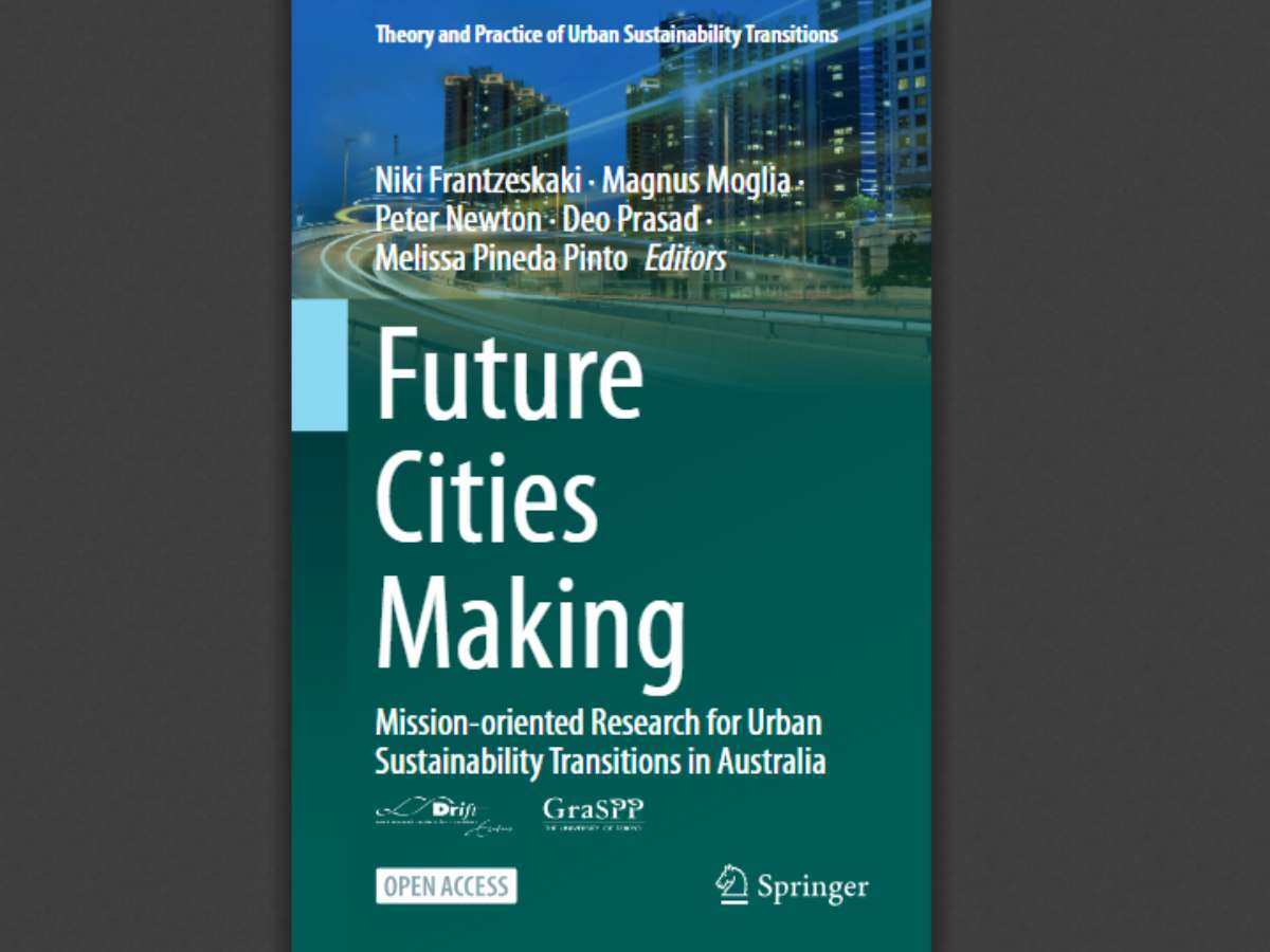 Future Cities Making: Mission-oriented Research for Urban Sustainability Transitions in Australia