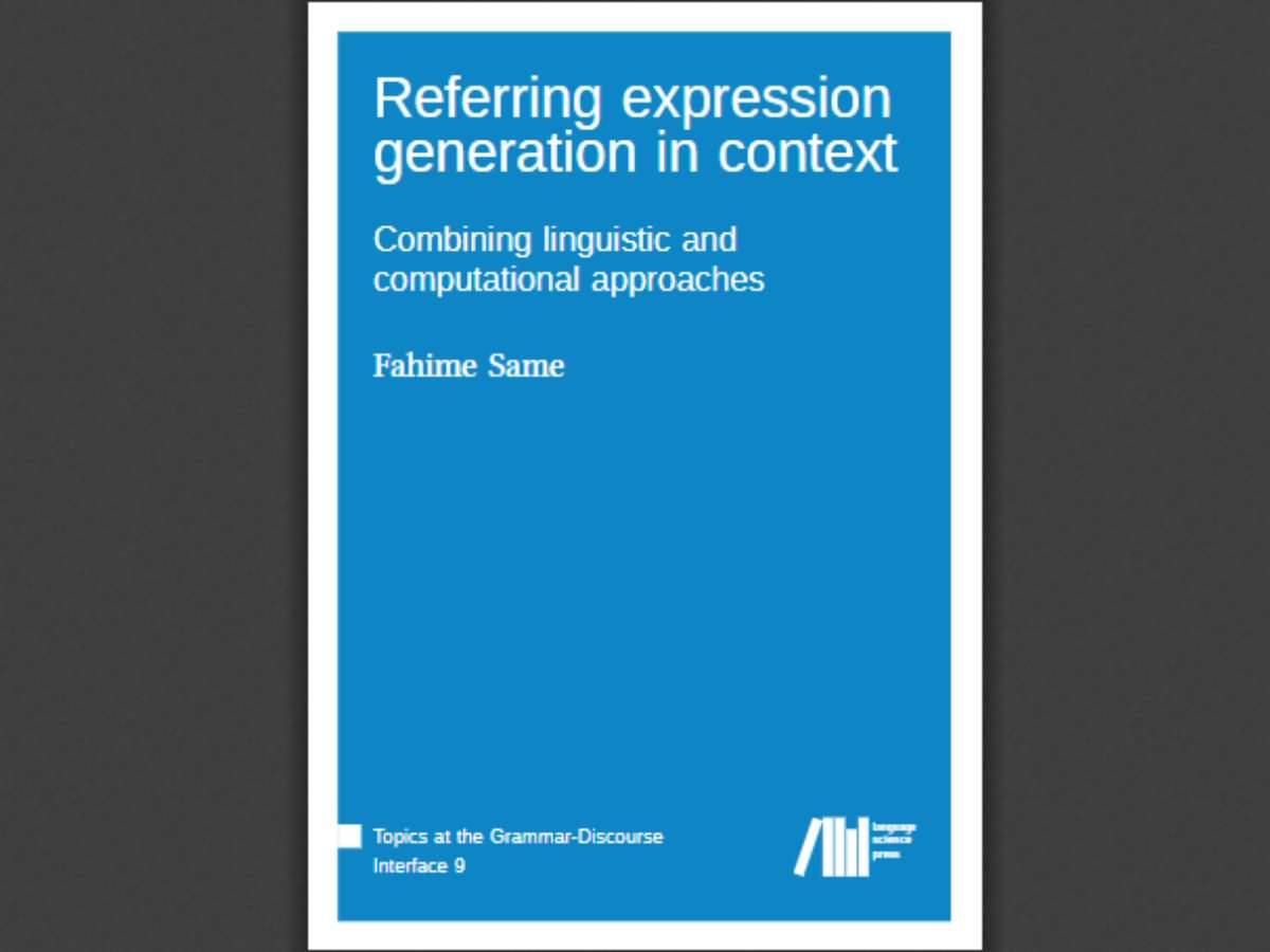 Referring expression generation in context: Combining linguistic and computational approaches