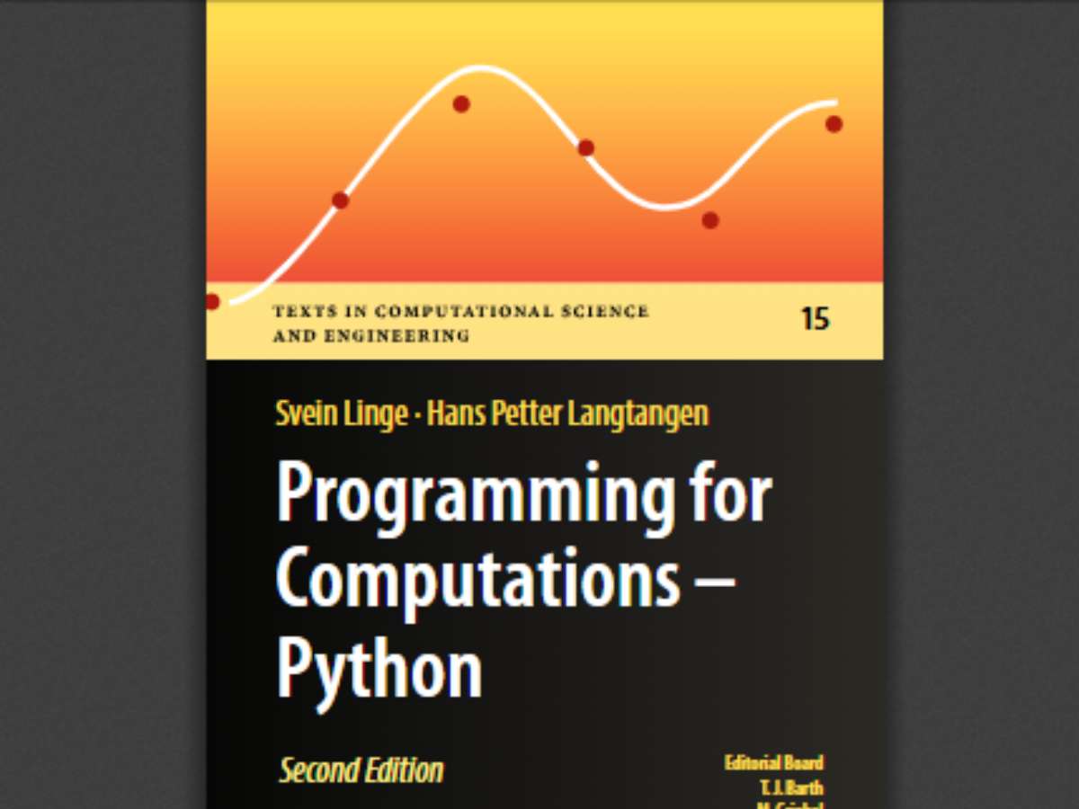 Programming for Computations - Python
