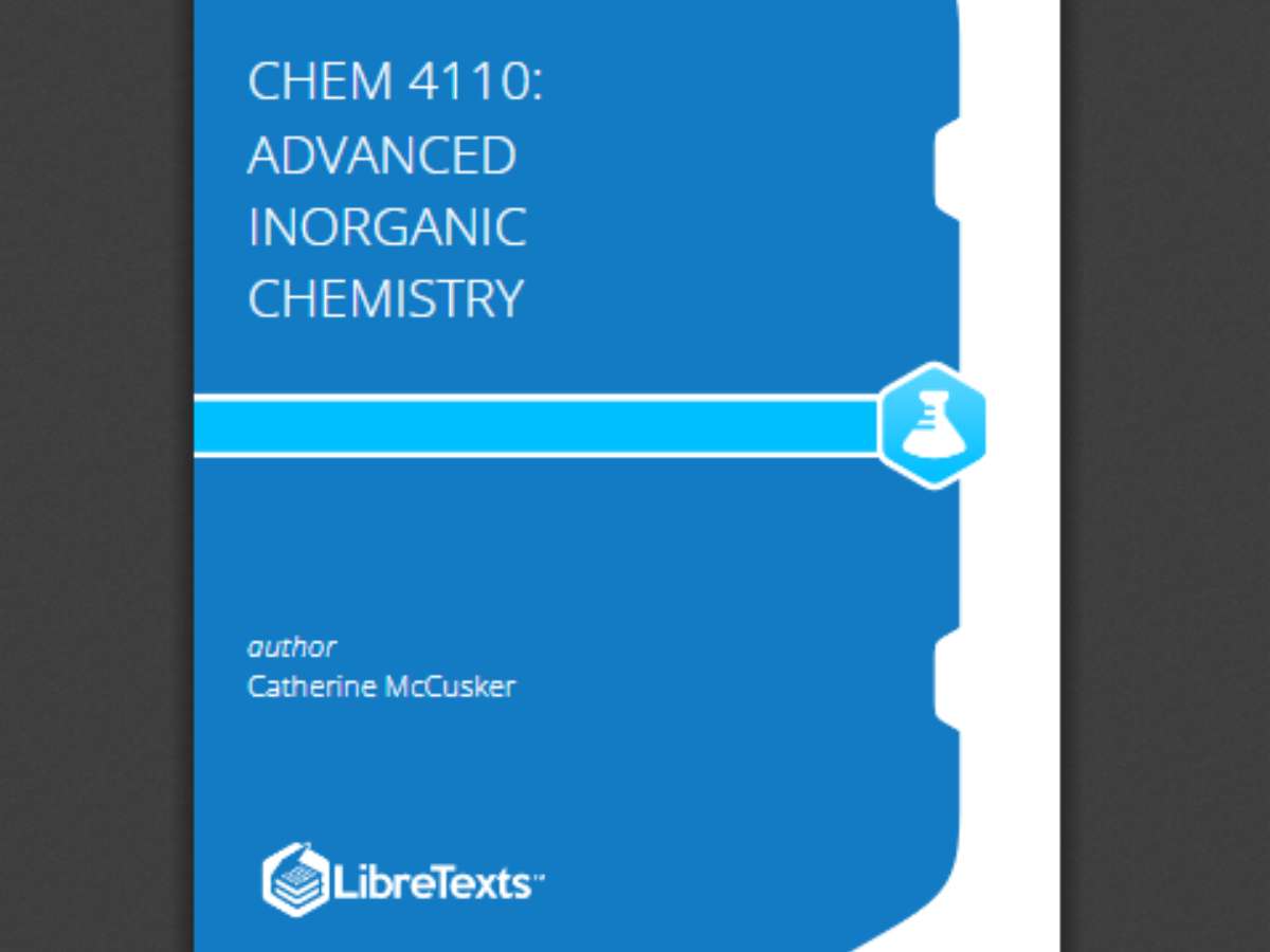 CHEM 4110: Advanced Inorganic Chemistry