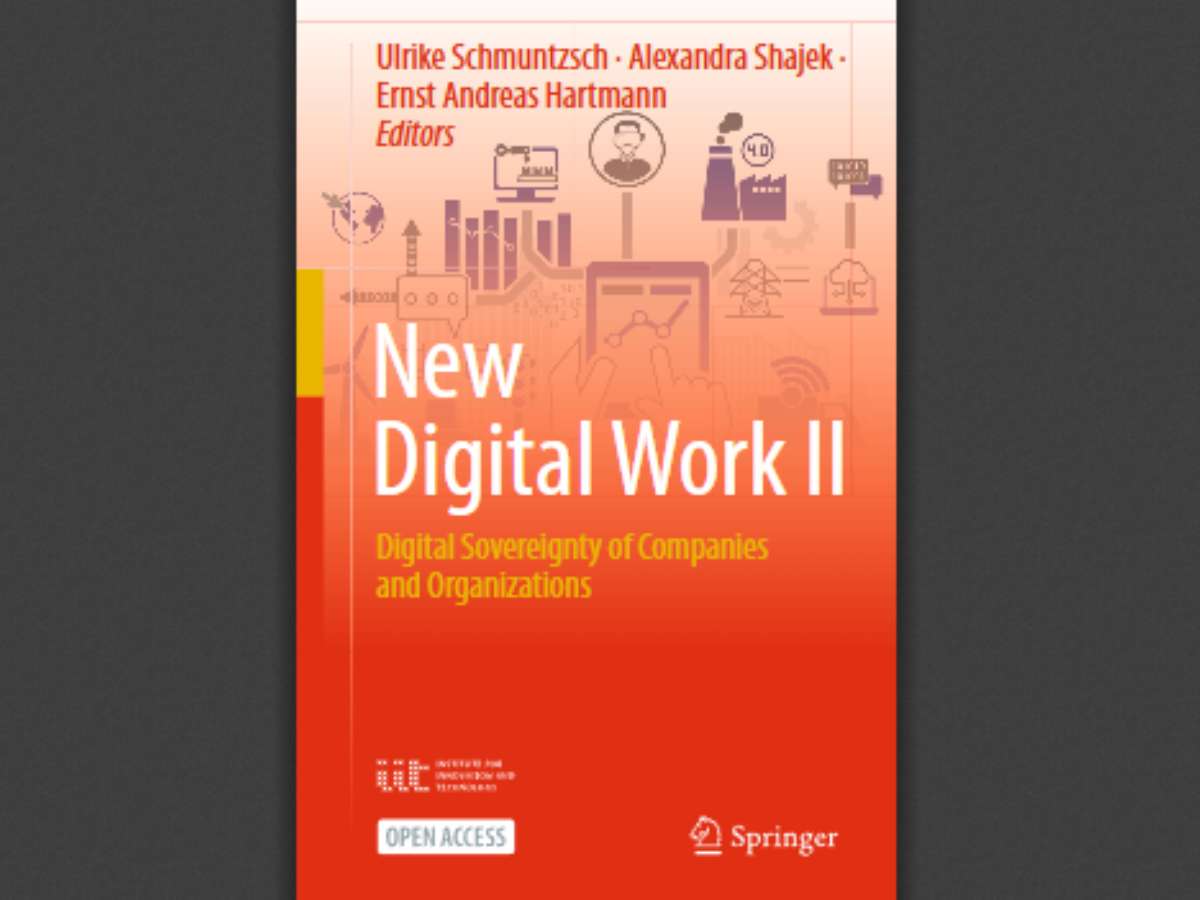 New Digital Work II: Digital Sovereignty of Companies and Organizations