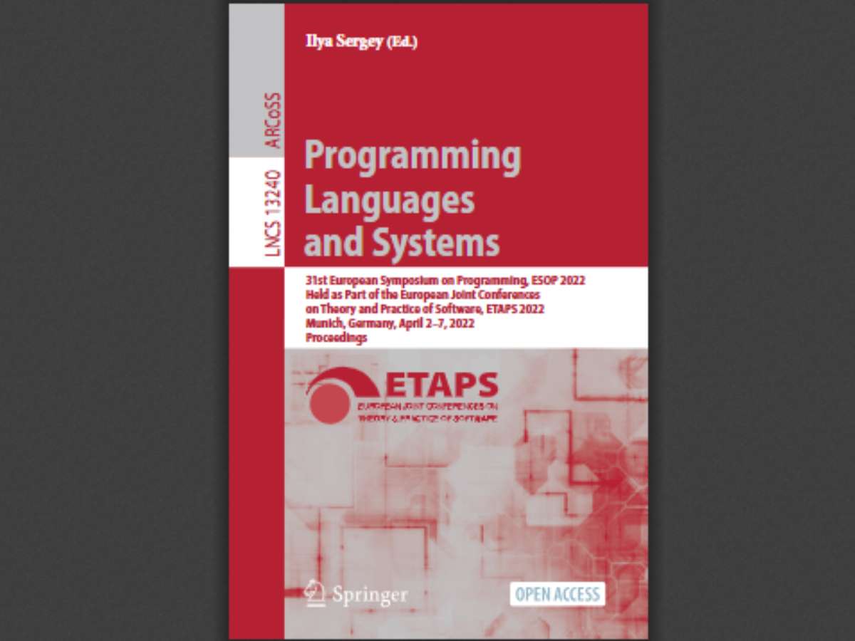 Programming Languages and Systems
