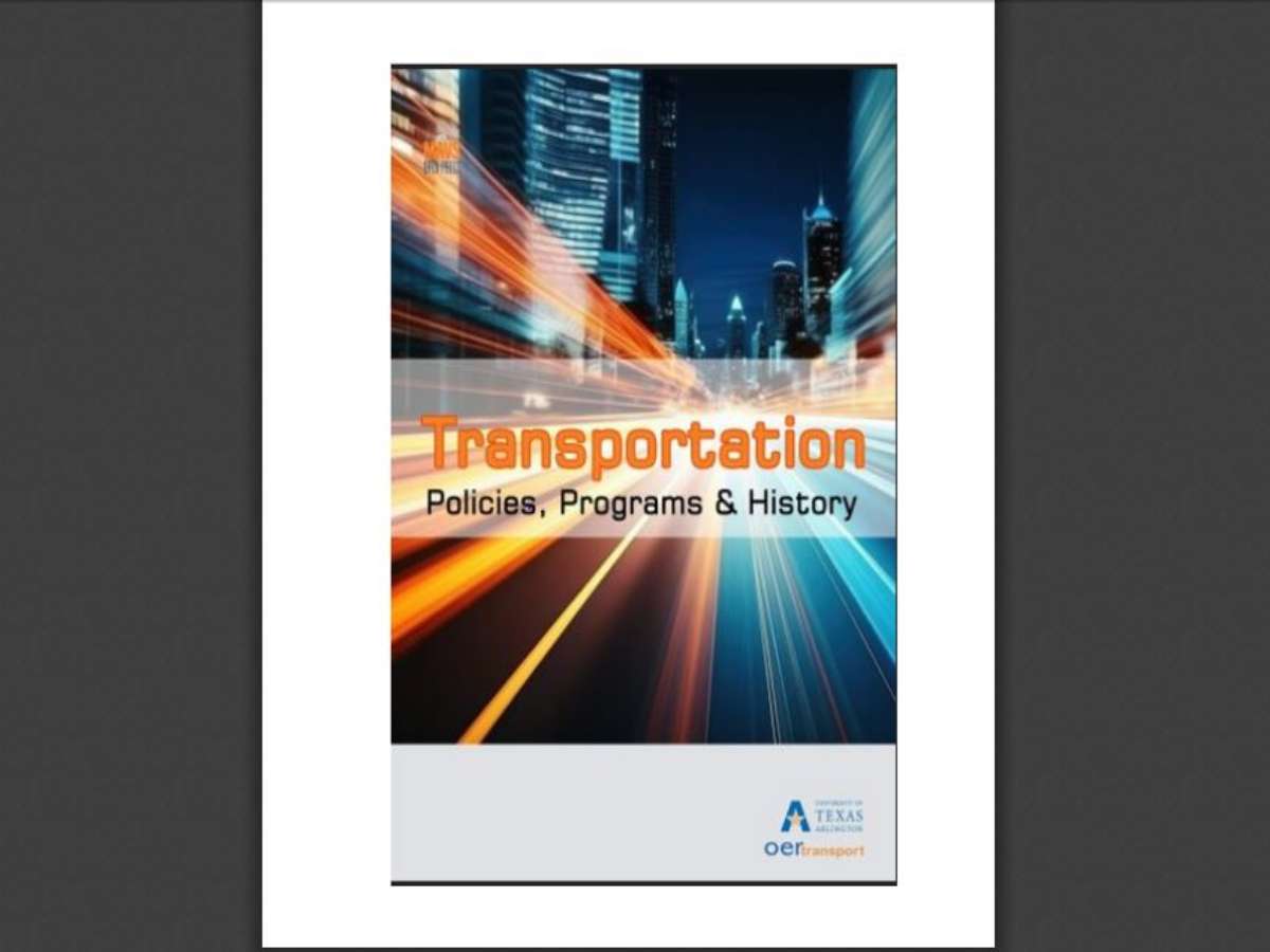 Transportation Policies, Programs and History