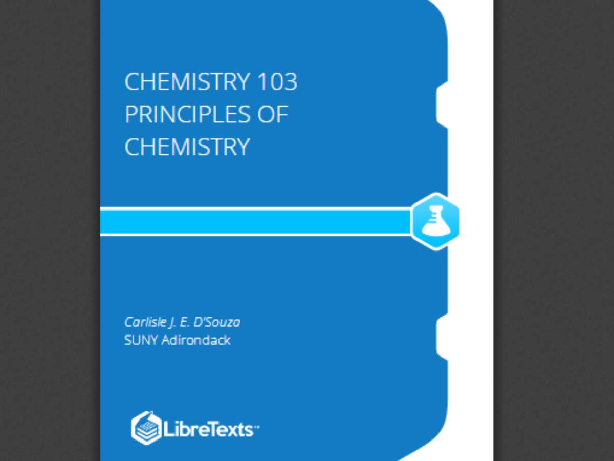 Chemistry 103 Principles of Chemistry