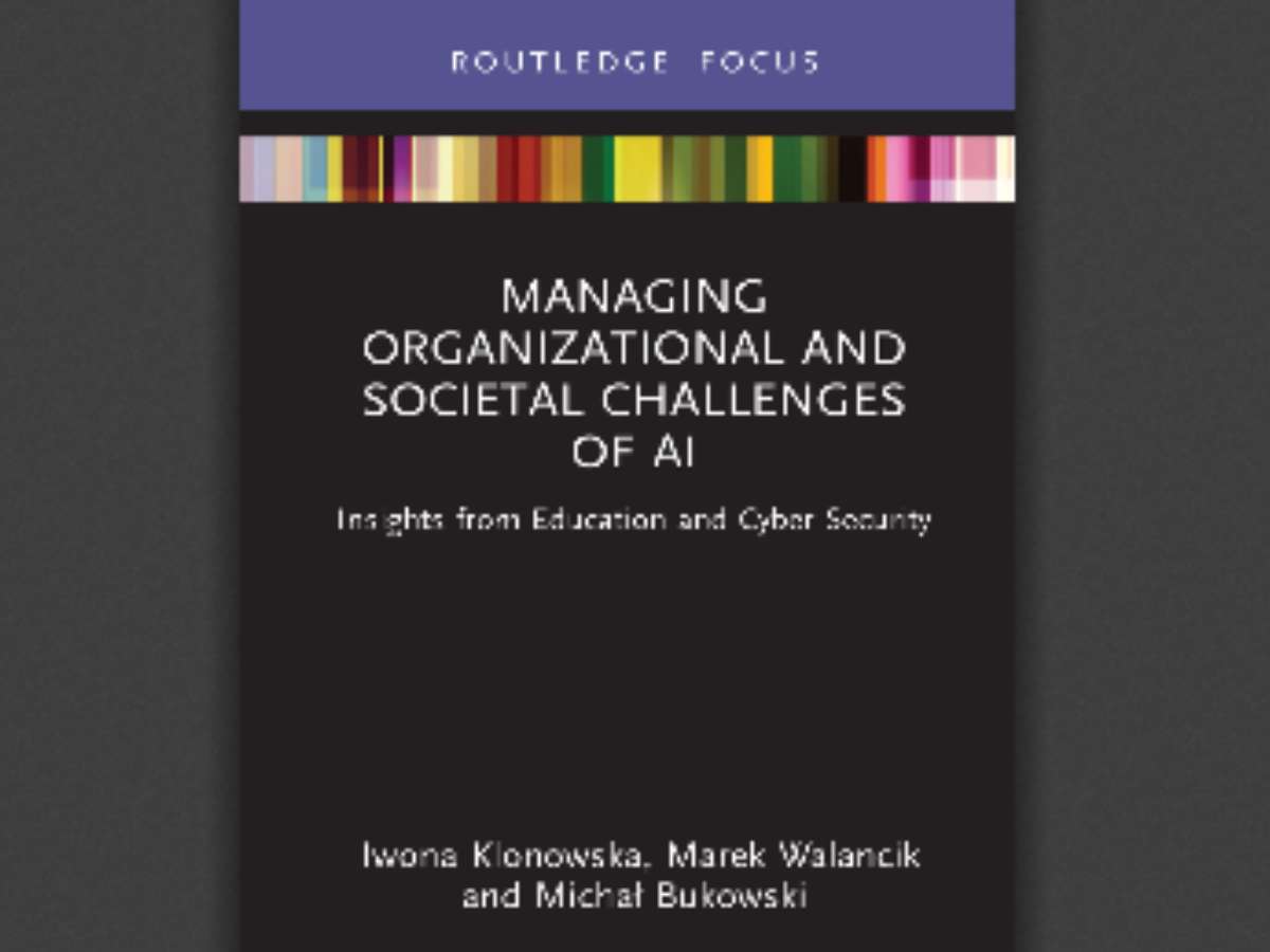 Managing Organizational and Societal Challenges of AI: Insights from Education and Cyber Security