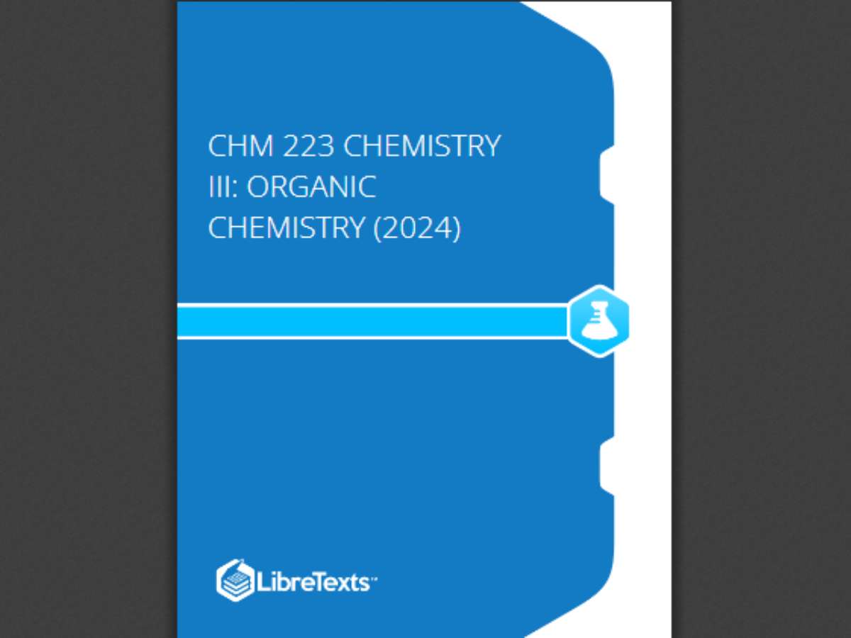 CHM 223 Chemistry III: Organic Chemistry (2024)