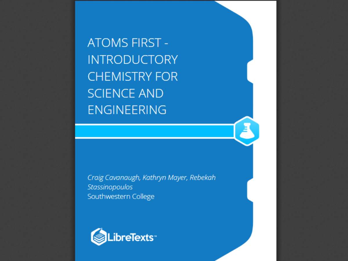 Atoms First - Introductory Chemistry for Science and Engineering