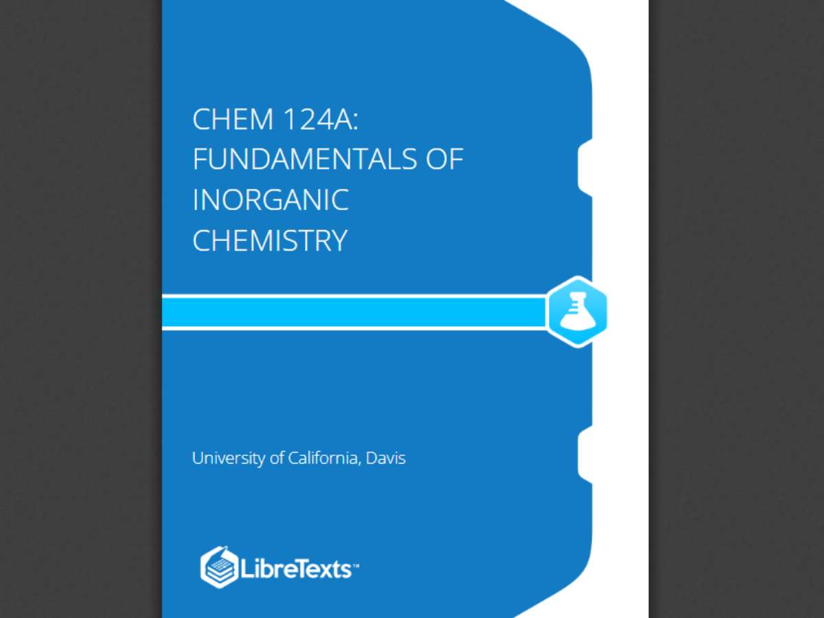 Chem 124A: Fundamentals of Inorganic Chemistry