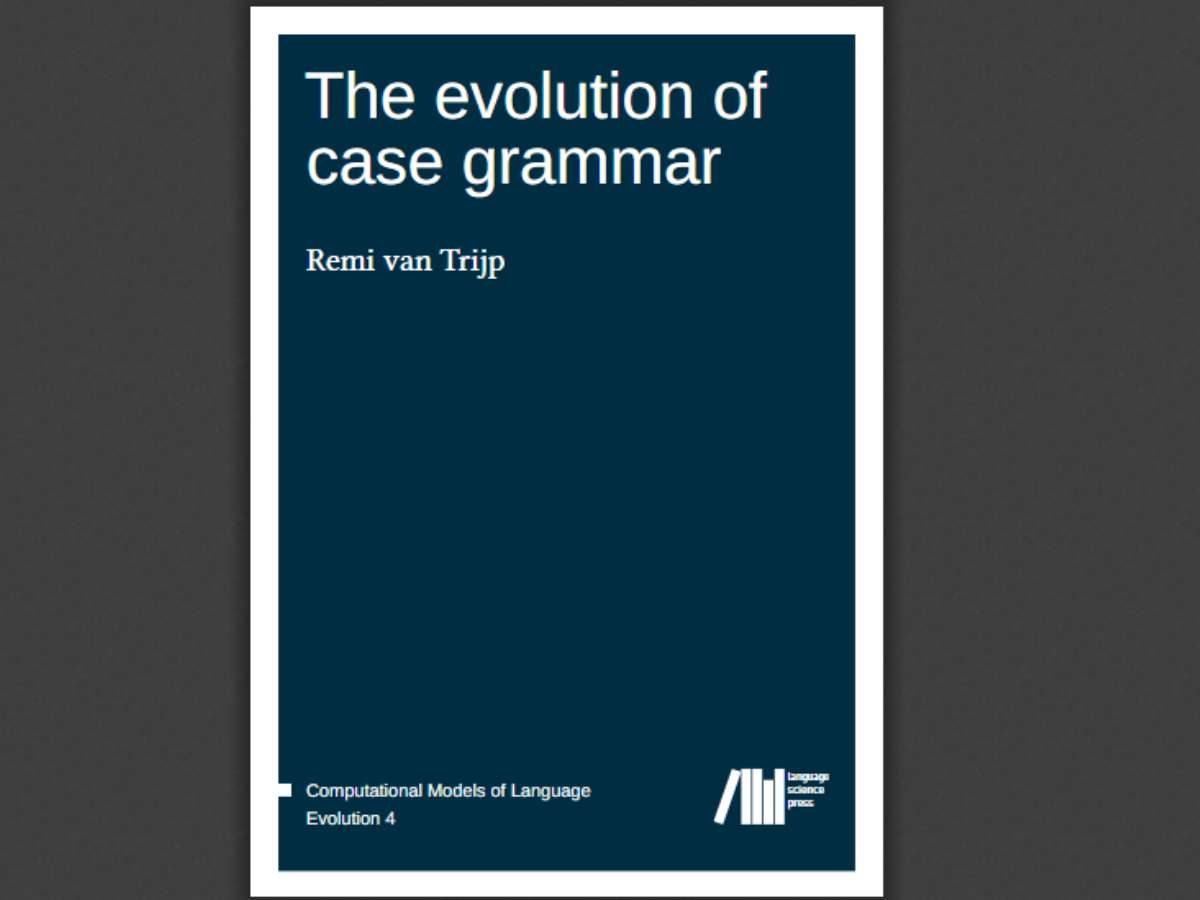 The evolution of case grammar