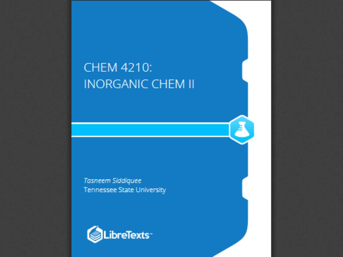 CHEM 4210: Inorganic Chem II