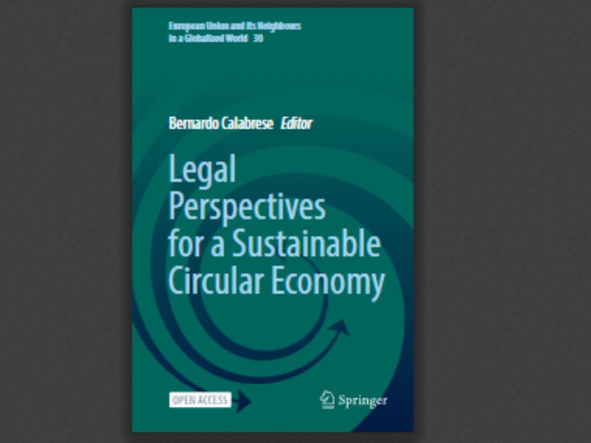Legal Perspectives for a Sustainable Circular Economy