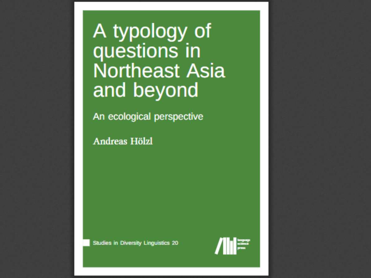 A typology of questions in Northeast Asia and beyond: An ecological perspective