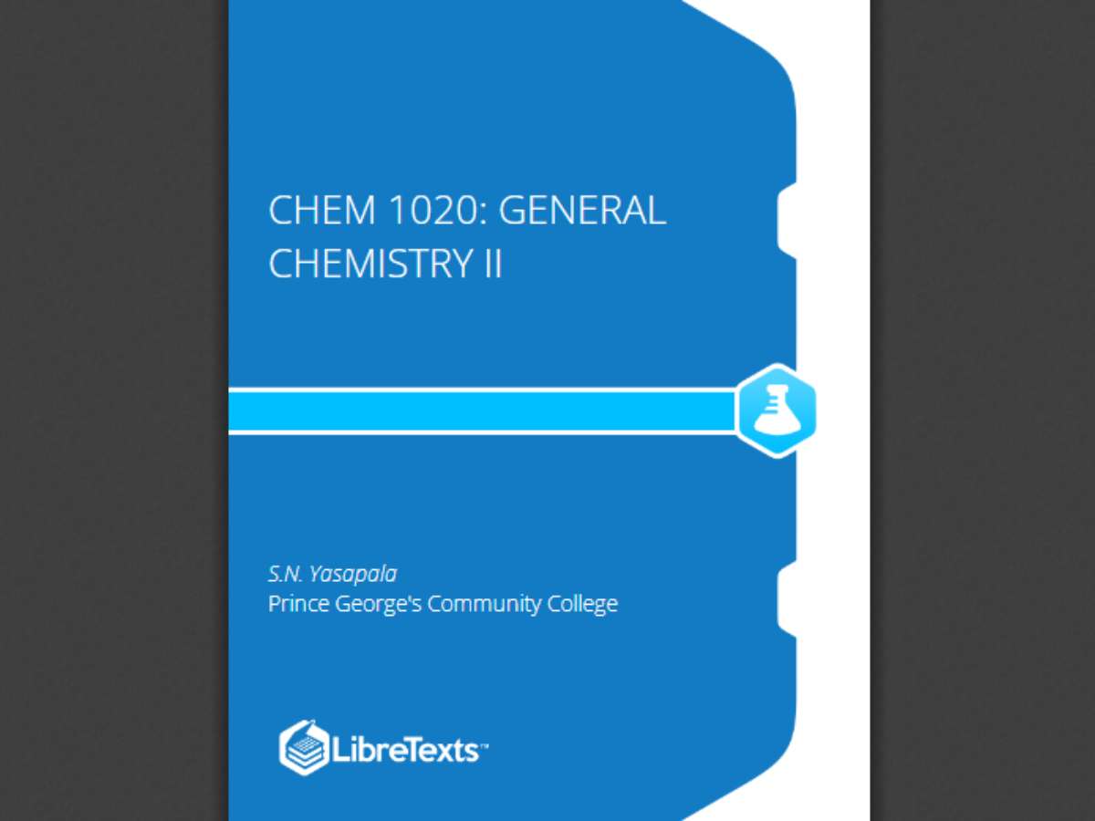 CHEM 1020: General Chemistry II