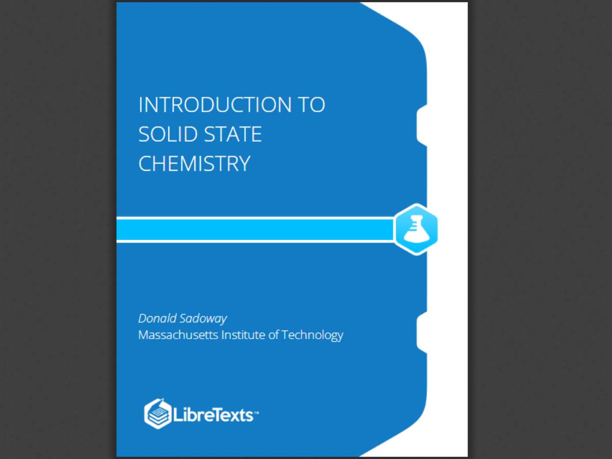 Introduction to Solid State Chemistry