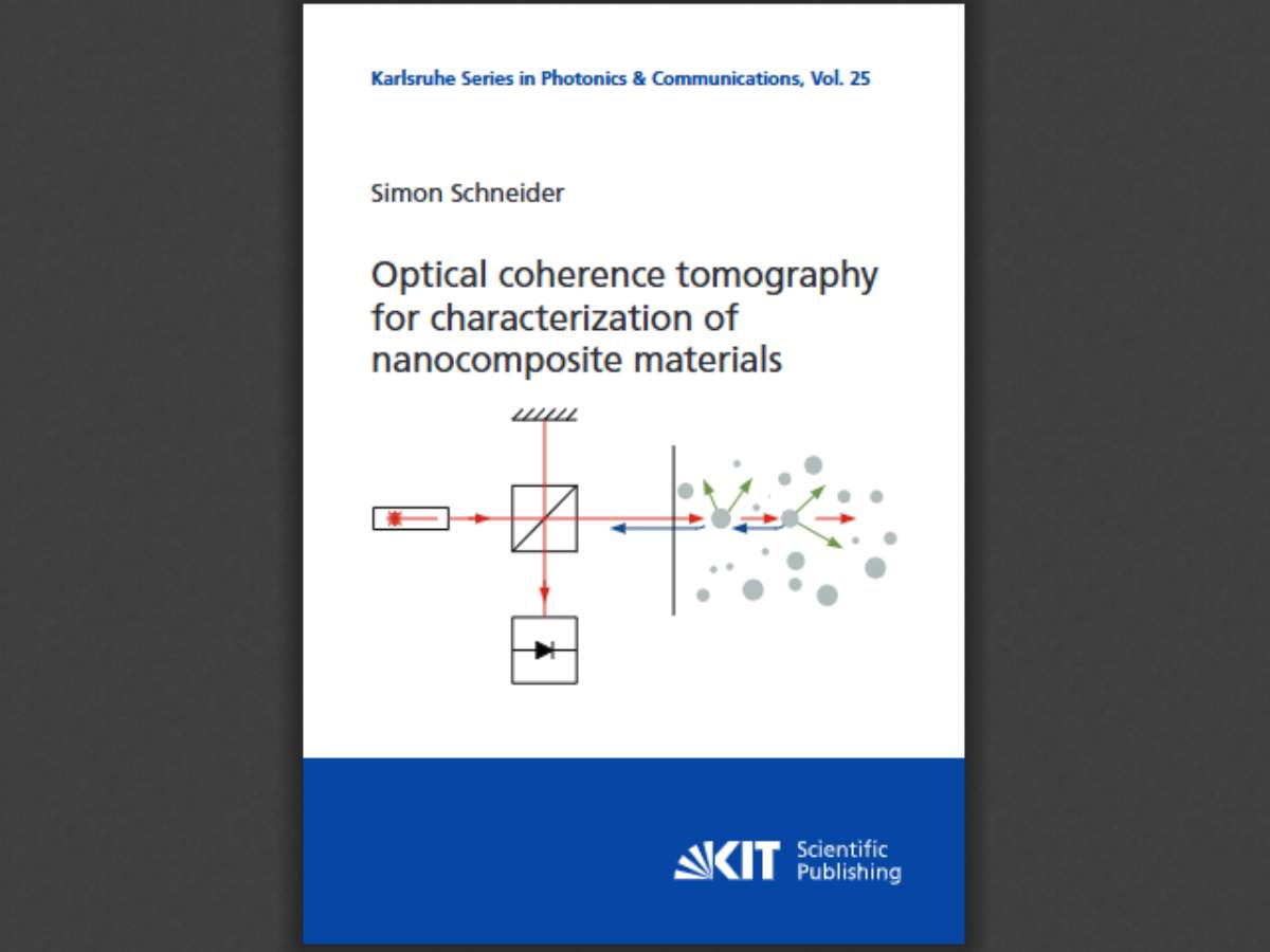 Optical coherence tomography for characterization of nanocomposite materials