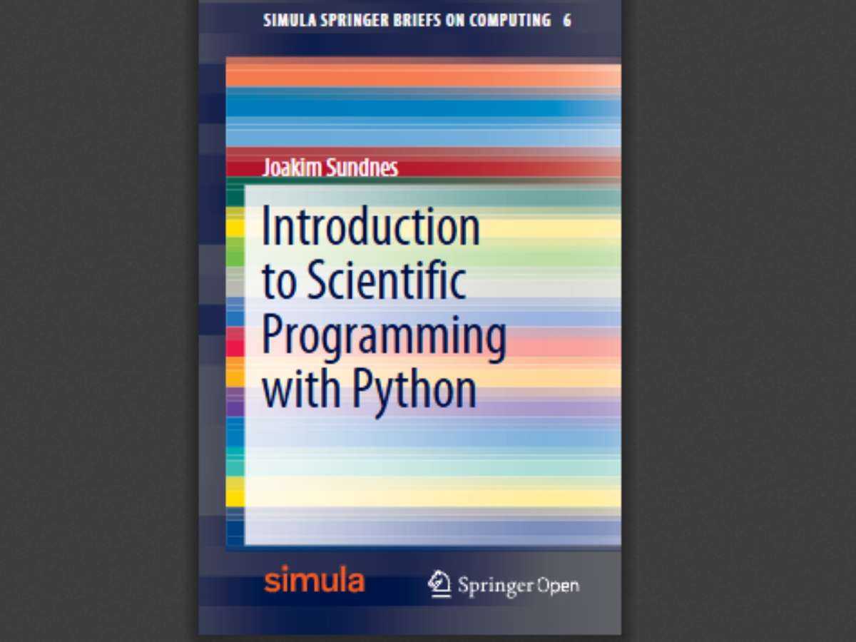 Introduction to Scientific Programming with Python