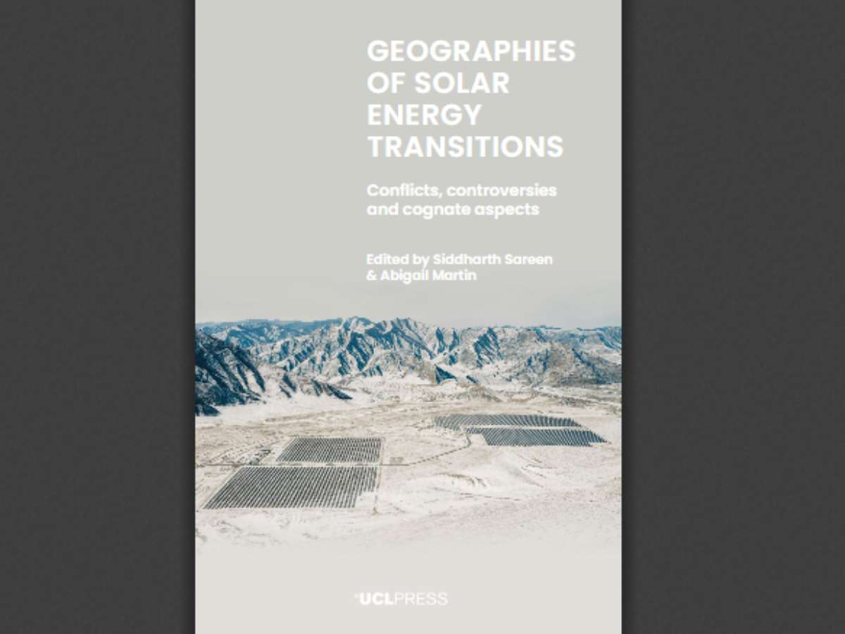 Geographies of Solar Energy Transitions: Conflicts, controversies and cognate aspects