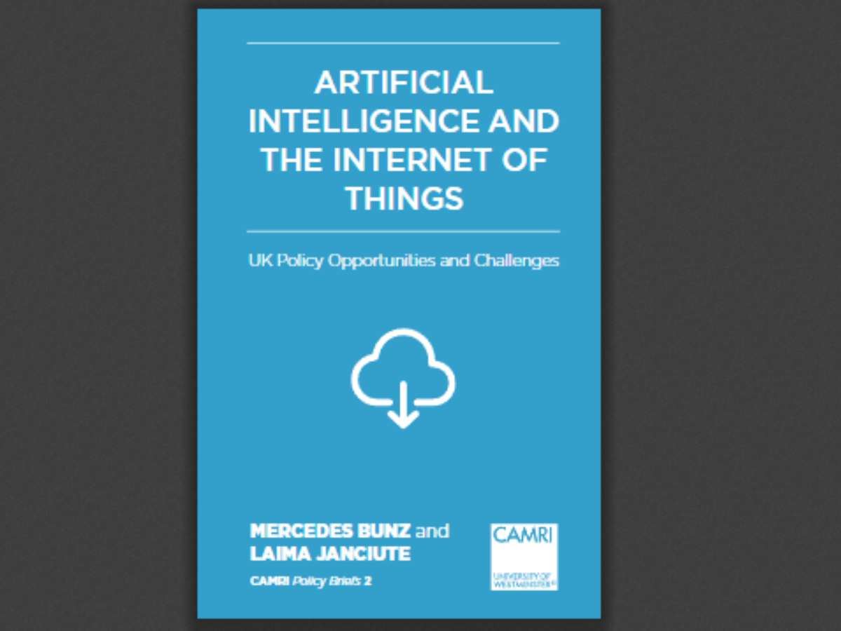 Artificial Intelligence and the Internet of Things: UK Policy Opportunities and Challenges